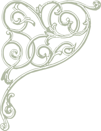 Decorative scroll left