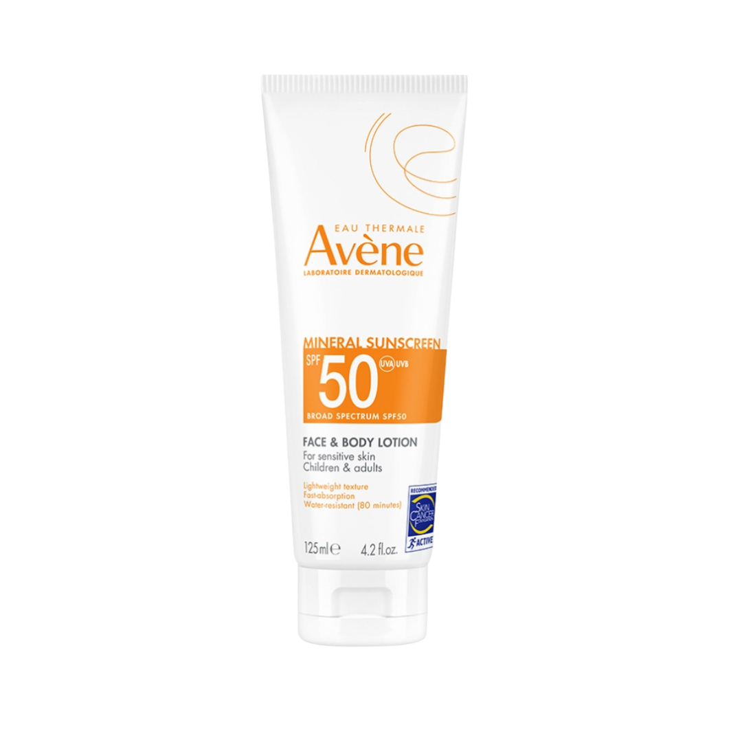 Avene Mineral Sunscreen Face & Body SPF50